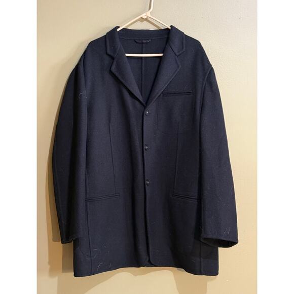 Armani Collezioni cashmere blend men’s dress coat size XL - Picture 1 of 7
